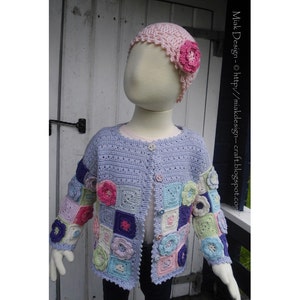 Granny Cardigan -  Instant Download PDF Crochet Pattern