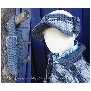 Viso Headband and Belt - Instant Download PDF Crochet Pattern