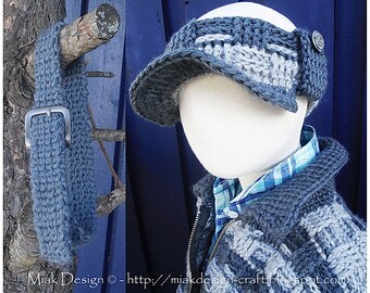 Viso Headband and Belt - Instant Download PDF Crochet Pattern