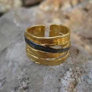 Handmade sterling silver ring