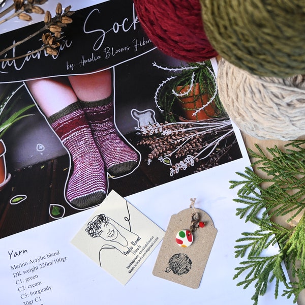 Christmas Sock Yarn Etsy