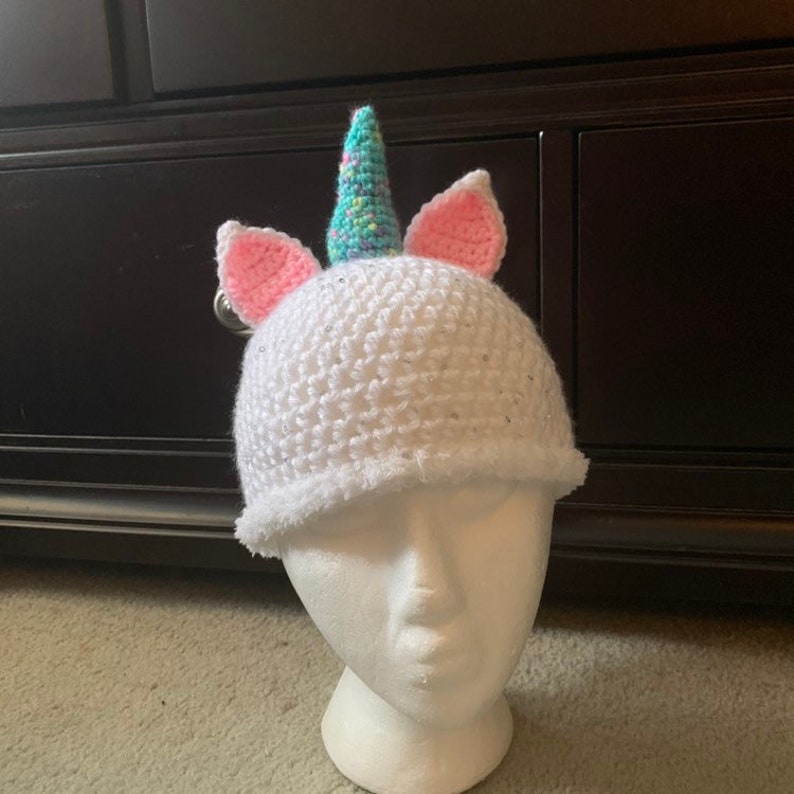 Unicorn Beanie--ready to ship and made to order