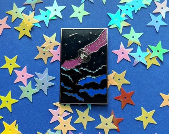 Magical Night Sky Enamel Pin
