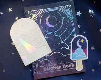 Celestial Sticker Book & Stickers Bundle