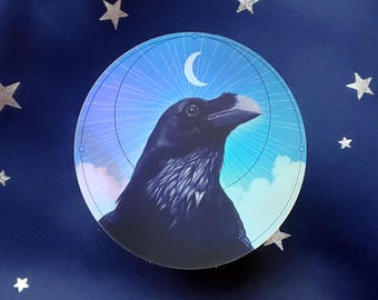 Raven Magic Sticker