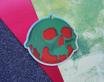Skull Ornament Sticker