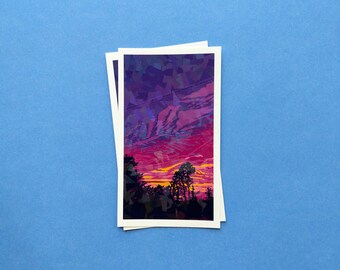 Holographic Sunset Vibes