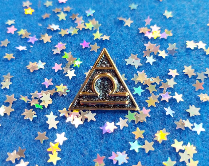 Libra Air Soft Enamel Pin
