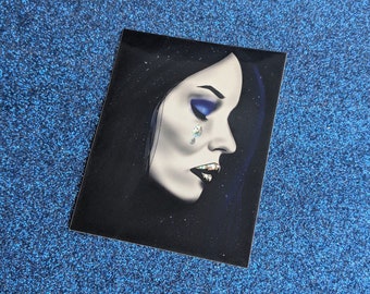 The Girl Who Cried Glitter Sticker