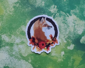 Vulpen Harvest - Autumn Fox Sticker