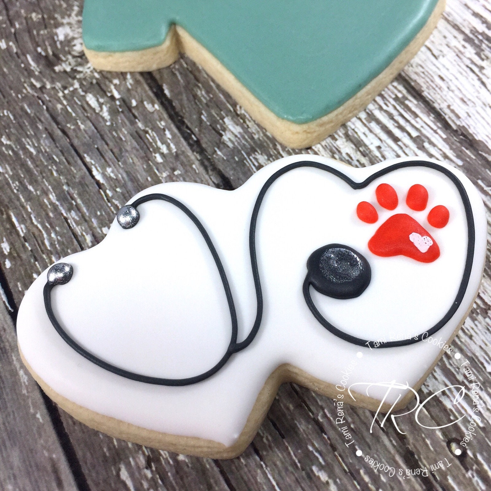 Decorated Cookies for Veterinarian 1 Dozen Etsy