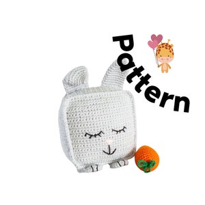 PATTERN: bunny crochet pattern, rabbit crochet pattern