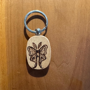 Free Hand Pyrography Key Chains - Etsy