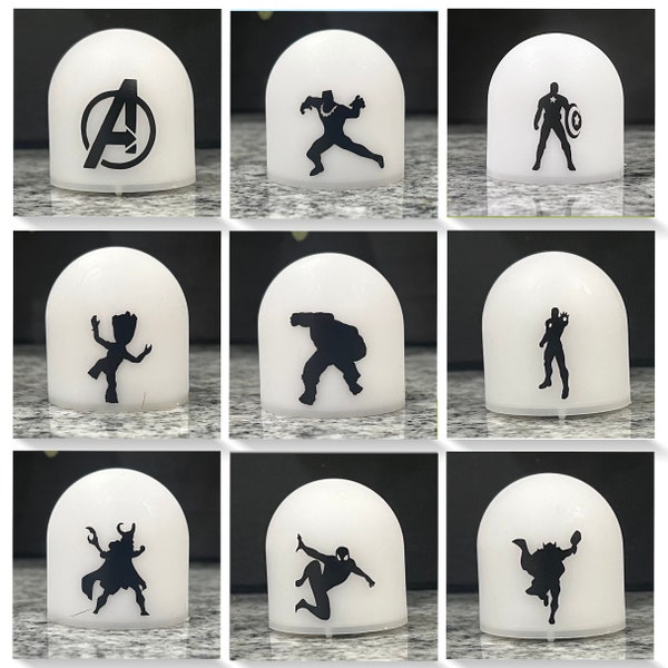 Avengers Disney Mini Color Changing Night Lights - Fish Extenders, Party Favors, Cruise