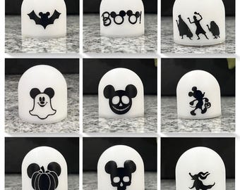 Disney Halloween-minikleurveranderende nachtverlichting - visverlengers, feestartikelen