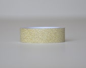 Light Gold Glitter Washi Tape