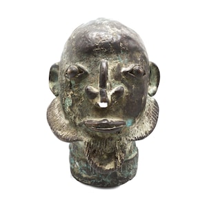 Dogan Tribe (Mali) - Bronzen Standbeeld van Koning