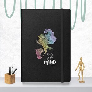 Hardcover bound notebook journal with original design