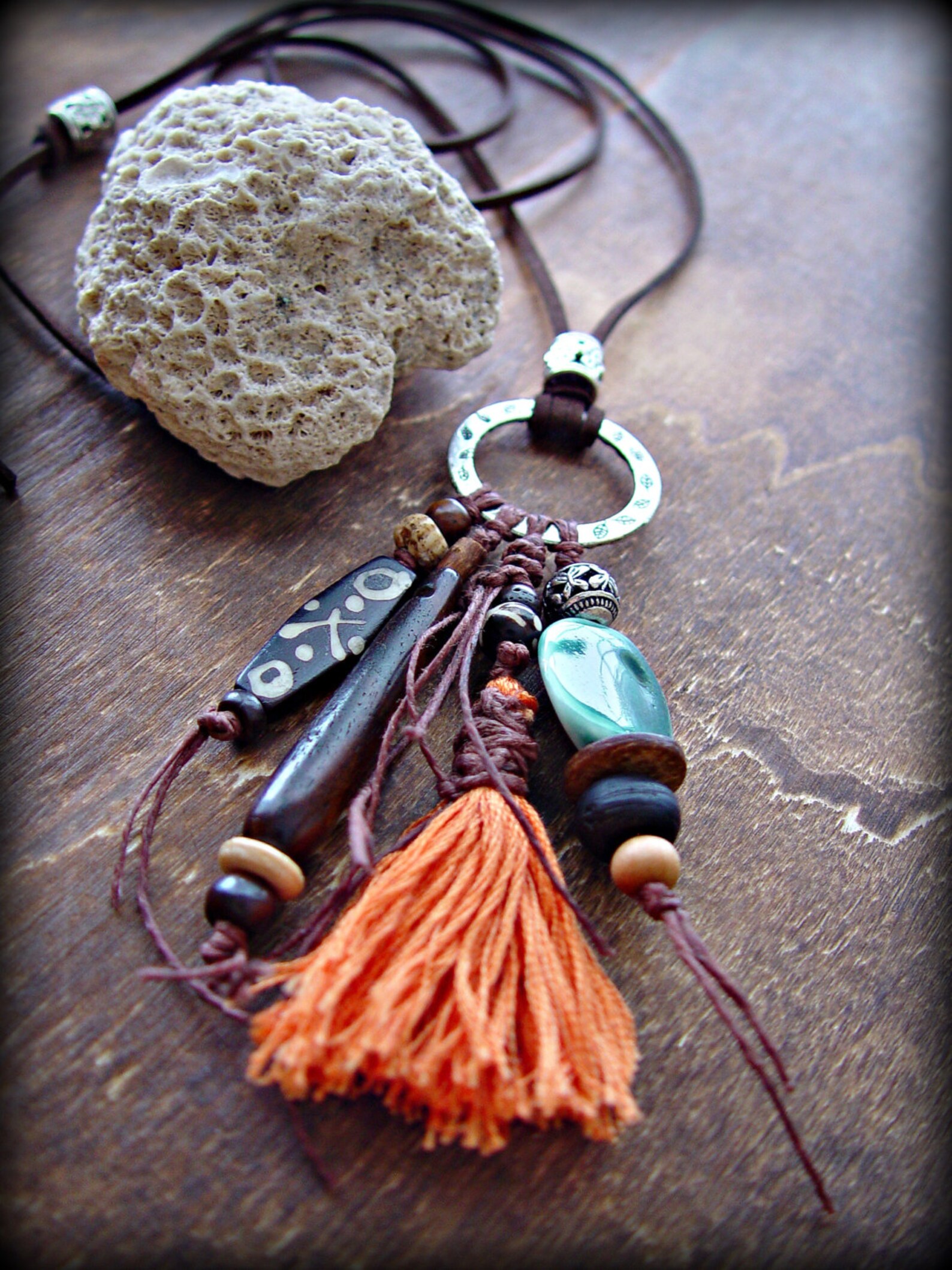 Boho Hippie Necklace Boho Jewelry Boho Gypsy Necklace | Etsy