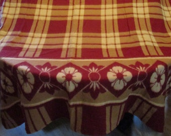 Vintage Blanket, Camp Blanket, Beacon Blanket, Vintage Bedding, Vintage Blankets, Cotton Blankets, Vintage Linens, Bed Linens, Blankets