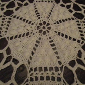 Popcorn Bedspread, Coverlet, Vintage Bedspreads, Vintage Afgans, Vintage Bedspread, Vintage Linens, Crochet Bedspread, PO#5 image 4