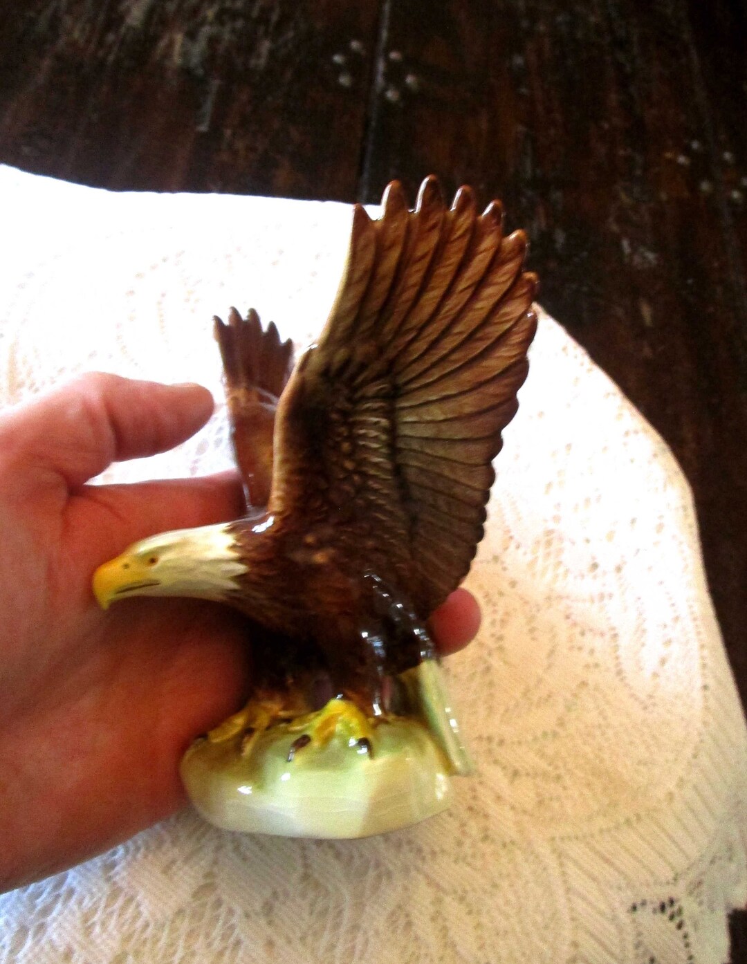 1975 Goebel Eagle Eagle Figurine American Eagle Bald Etsy