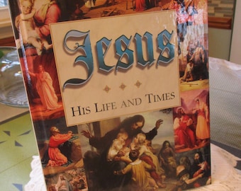 Life of Jesus, Vintage Book, Religious Book, Bible Study, Religious Gift, Religious Reference, Religious Education, Jesus Book