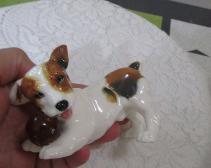 Royal Doulton, Dog Figurine, Jack Russell, Terrier Figurine, Doulton Dogs, Dog Statues, Vintage