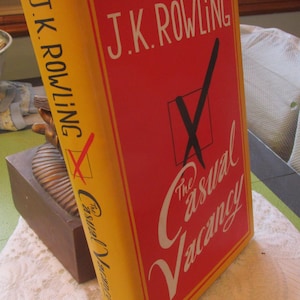 JK Rowling, A Casual Vacancy, First Edition, Hardcover Book, Fiction Books