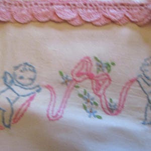 Antique Pillowcases, Lace Edge Pillowcases, Vintage Pillowcases, Embroidered Pillowcases, White Pillowcases, Pillowcases, Bed Linens