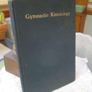 1909, Gymnastic Kinesiology, Gymnastics Book, Antique Book, Vintage Books, Gymnastics, Gymnast Gift, Vintage Gymnastics