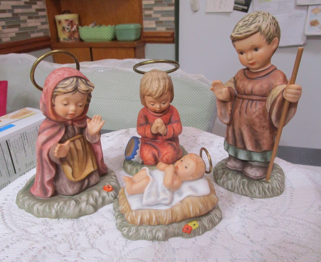 Hummel Nativity Goebel Nativity Vintage Hummels Christmas Etsy