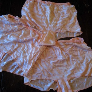 Vintage Undies, Unused, Button Underwear, WWII Underwear, Peach Lingerie, Vintage Lingerie, Vintage Underwear, Ladies Panties, Underpants