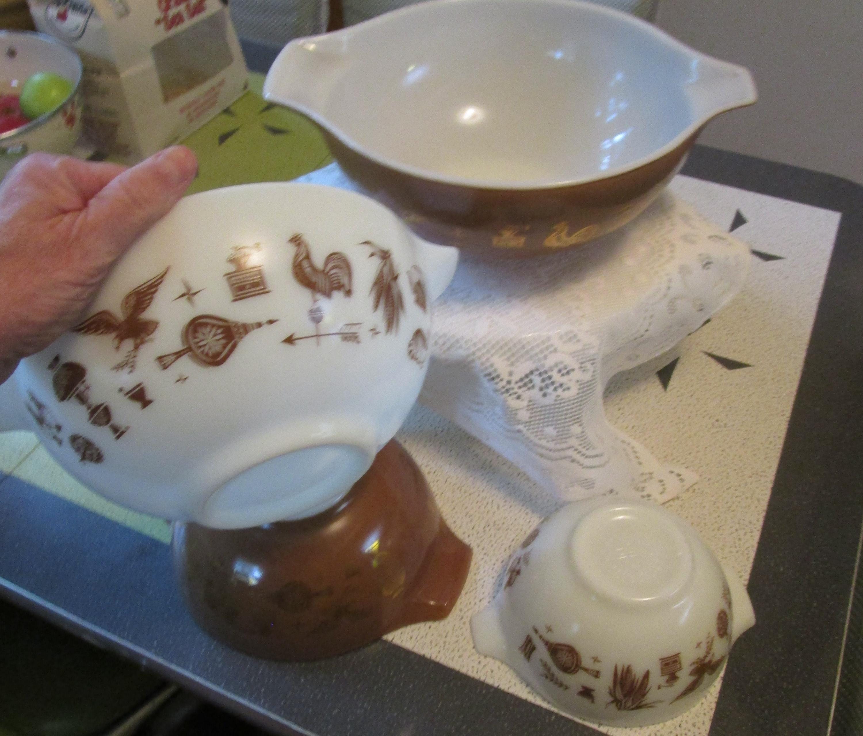 Pyrex Early American Set - Etsy