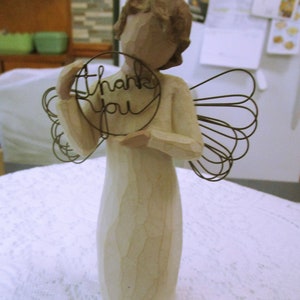 Willow Tree Angel, Just For You, Thank You Gift, Susan Lordi, Demdaco, Angel Figurine, Willow Tree, Vintage Angel, Friendship Gift