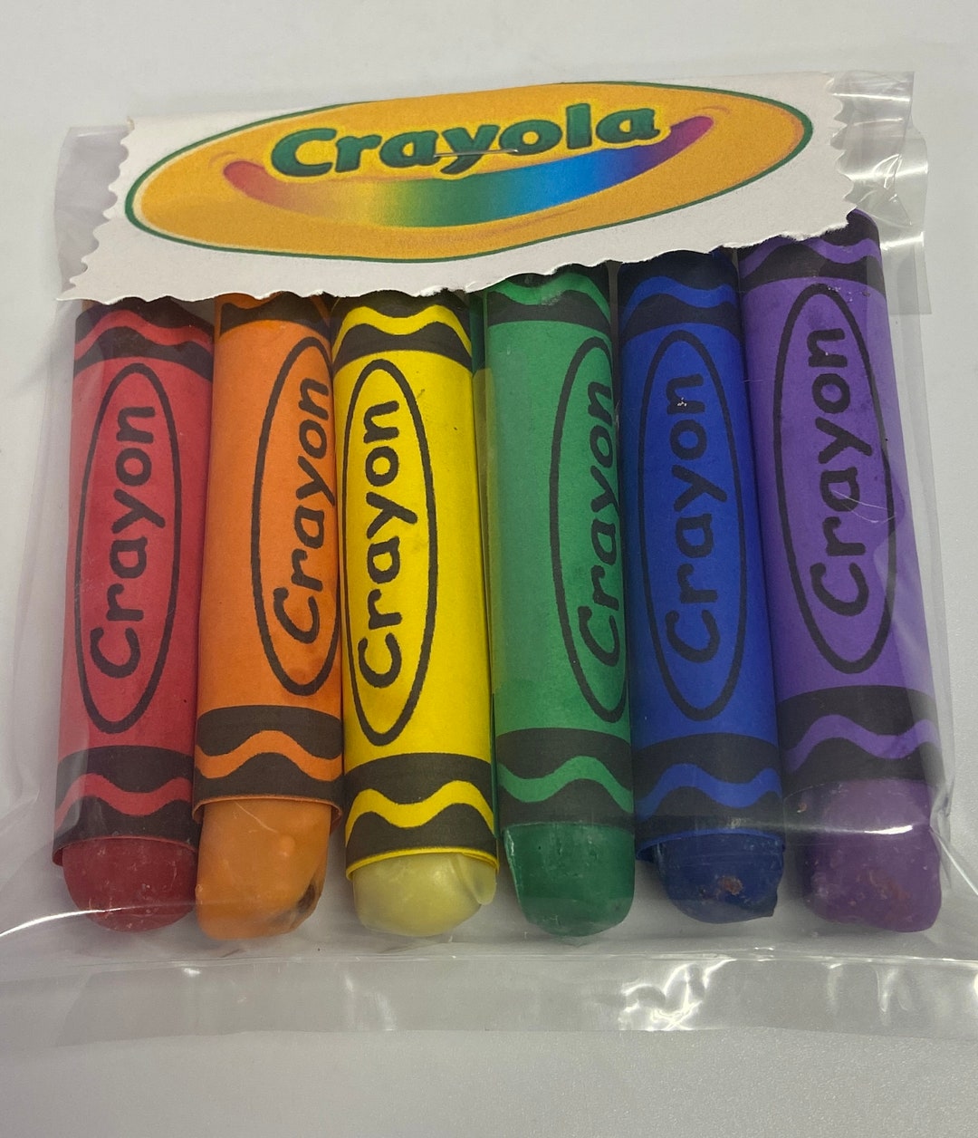 Chocolate Covered Colored Crayon Pretzels Great Gift School Etsy