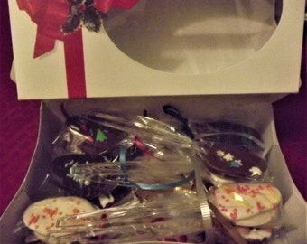 Coffee-Tea-Hot Chocolate Spoons in a Christmas Gift Box