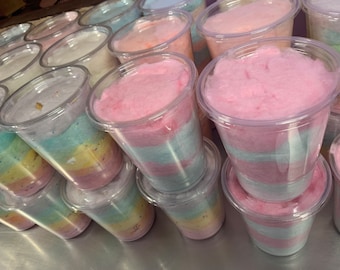 Gourmet Cotton Candy - Large Tubs Over 40 Flavors