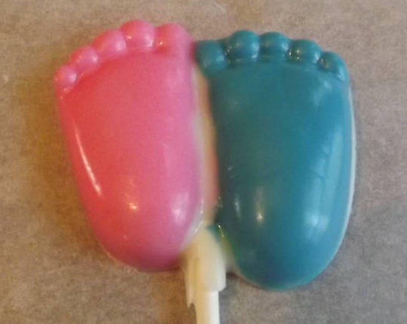 Chubby Baby Feet Chocolate Candy Lollipops Etsy