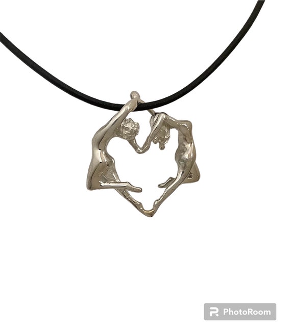 Adam Eve Heart/star Pendant, 