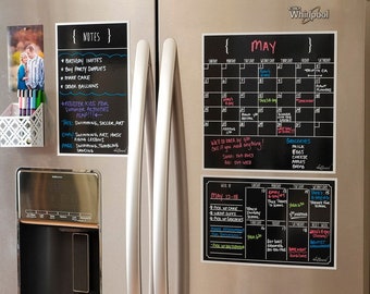 Dry Erase Calendar, Command Center, Fridge Weekly Planner