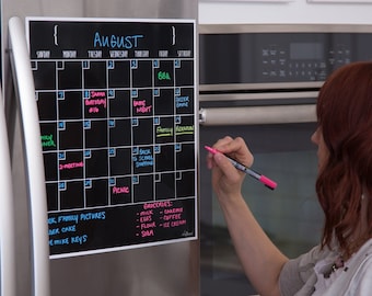 Monthly Calendar, Perpetual Calendar, Dry Erase Calendar