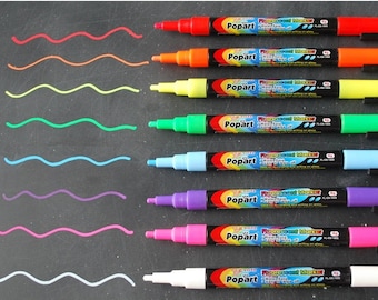 Liquid Chalk Markers, Dry Erase Markers