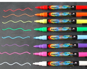 Fine Tip Makers, Chalk Markers, Fluorescent Markers