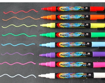 Fluorescent Chalk Marker Pens