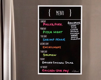 Menu, Plan Your Menu, Menu Board