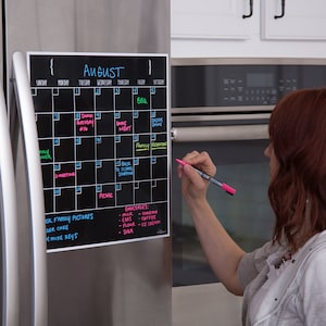 Large Fridge Calendar, Perpetual Calendar, Monthly Planner