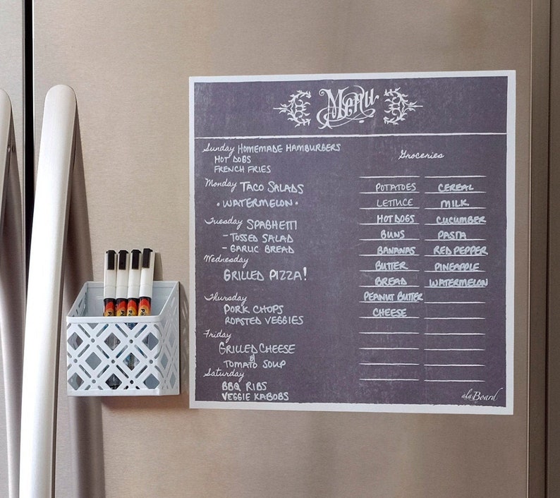 Magnetic Meal Planner