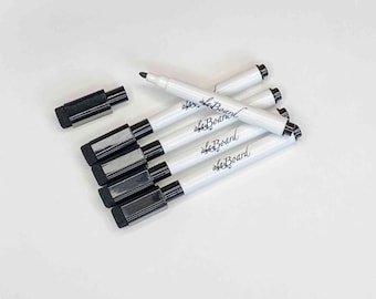 Dry Erase Marker Fine Tip  (set of 5)