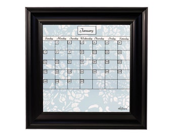 Framed Wall Calendar, Wall Calendar